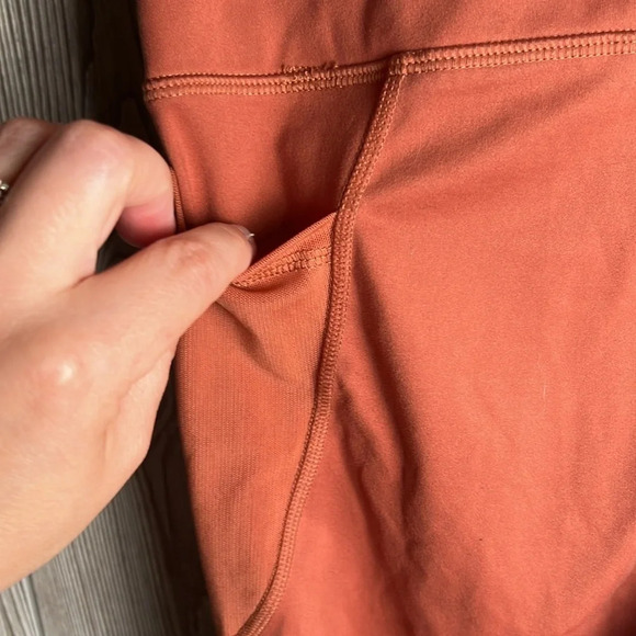 Women’s All In Motion Legging 3/4 Orange Size Medium - Picture 5 of 5